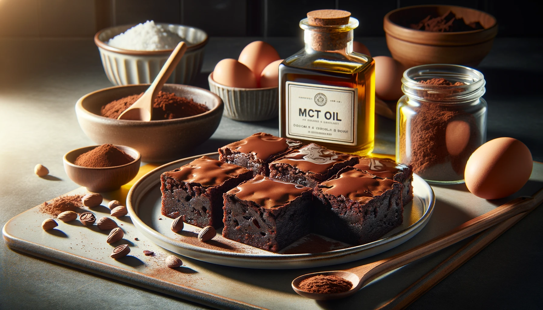 MCT Oil Brownies